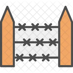 Wire Fence  Icon