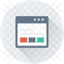 Wireframe Web Page Icon