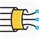 Wire Electric Cable Icon
