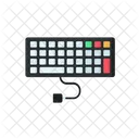 Wire Keyboard Computer Keyboard Computer Hardware Icon