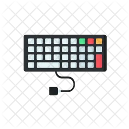 Wire Keyboard  Icon