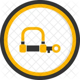 Wire Lock  Icon