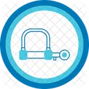 Wire Lock Anti Theft Security Icon