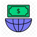 Wire Transfer Money Transfer Currency Icon