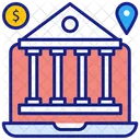Wire Transfers Bank Banking Icon