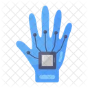 Wired Glove Exoskeleton Robotic Hand Icon