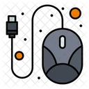 Wired Mouse  Icon