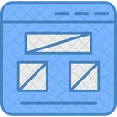 Wireframe Layout Website Icon