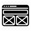 Wireframe Prototype Usability Icon