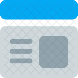 Wireframe  Icon