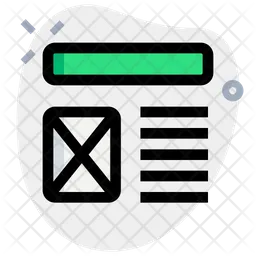 Wireframe  Icon