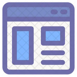 Wireframe  Icon