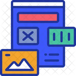 Wireframe  Icon