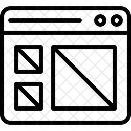Wireframe  Icon