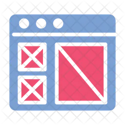 Wireframe  Icon