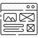 Wireframe  Icon