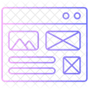 Wireframe  Icon