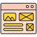 Wireframe  Icon