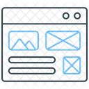 Wireframe  Icon