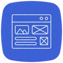 Wireframe  Icon