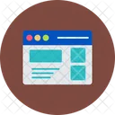 Layout Web Layout Template Icon