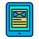 Tab Tablet Wireframe Icon
