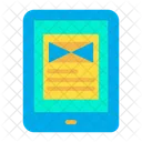 Tab Tablet Wireframe Icon