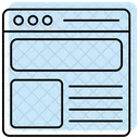 Wireframing Color Shadow Thinline Icon Icon