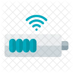 Wireless Battery Charging  Icon