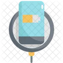 Wireless Charger Charging Icon