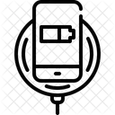 Wireless Charger Charging Icon