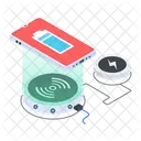 Wireless Charger Smart Charging Mobile Charging Icon