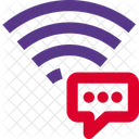 Wireless Chat  Icon