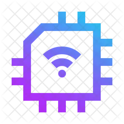 Wireless Chip  Icon