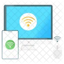 Internet Connection Wireless Connection Wifi Connectivity Icon