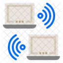 Wireless Connection Network Database Icon