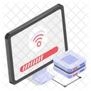 Computer Monitor Connection Icon