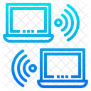 Wireless Connection Network Database Icon