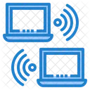 Wireless Connection Network Database Icon