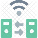 Wireless Data Transfer  Icon
