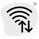 Wireless Data Transfer Icon