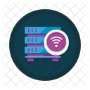 Wireless Database Wireless Connection Database Icon