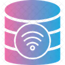 Wireless Database Data Database Icon