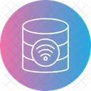 Wireless Database Data Database Icon