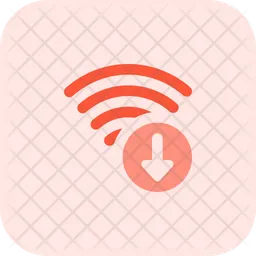 Wireless Download  Icon