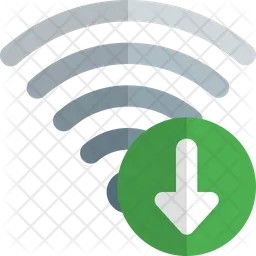 Wireless Download  Icon