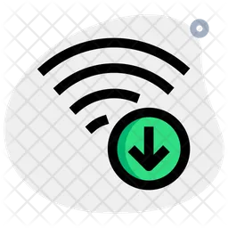 Wireless Download  Icon