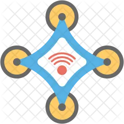 Wireless Drone  Icon