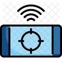 Mobile Control Drone Icon