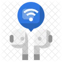 Wireless Earbud Earbud Wifi Icon